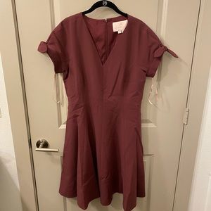 Gal Meets Glam Serena Grape Dress NWT